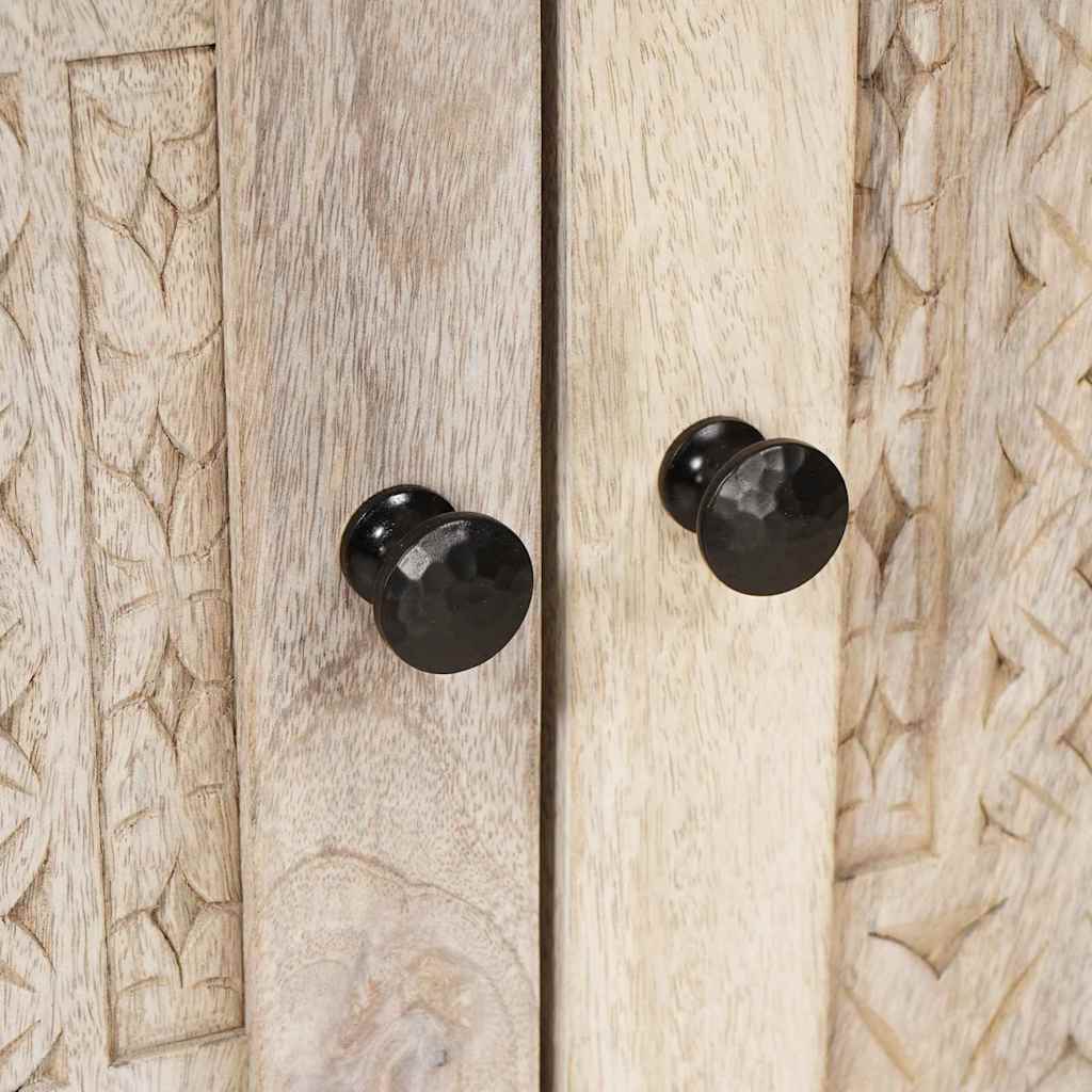 Badezimmerschrank Wandmontiert mit Tür Weiß 62 x 33 x 58 cm