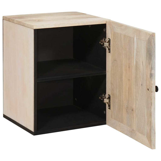 Badezimmerschrank mit Tür Weiß 38 x 33 x 48 cm Holzwerkstoff