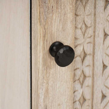 Badezimmerschrank mit Tür Weiß 38 x 33 x 58 cm Holzwerkstoff