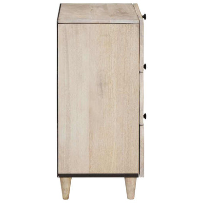 Sideboard mit Schubladen Weiß 33,5 x 40 x 75 cm