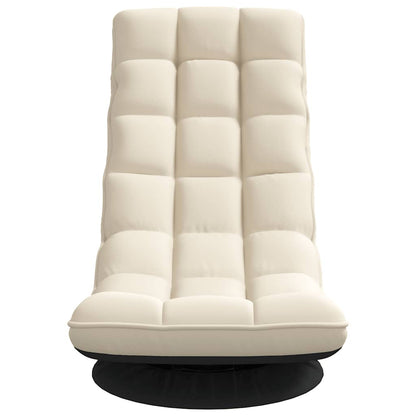 Bodenstuhl Drehbar Leinen 70x51x79 cm