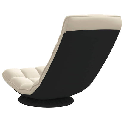 Bodenstuhl Drehbar Leinen 70x51x79 cm