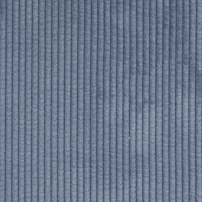 Zweisitzer-Sofa Blau 109 cm Cordstoff