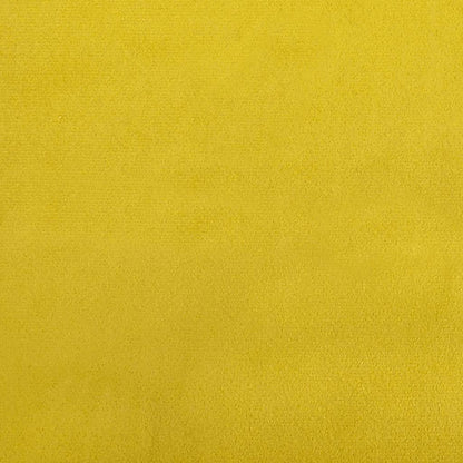 Zweisitzer-Sofa Gelb 111 cm Samt