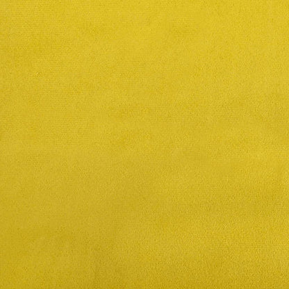 Zweisitzer-Sofa Gelb 109 cm Samt