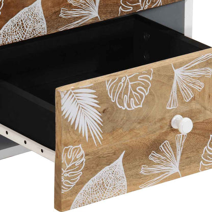 Nachttische 2 Stk. 40x33,5x46 cm Massivholz Mango