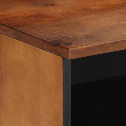 Nachttisch Honigbraun 40 x 33 x 46 cm Massivholz Mango