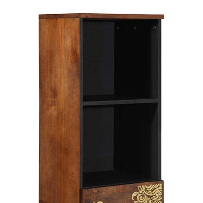 Sideboard Honigbraun 38 x 33,5 x 160 cm Massivholz Mango