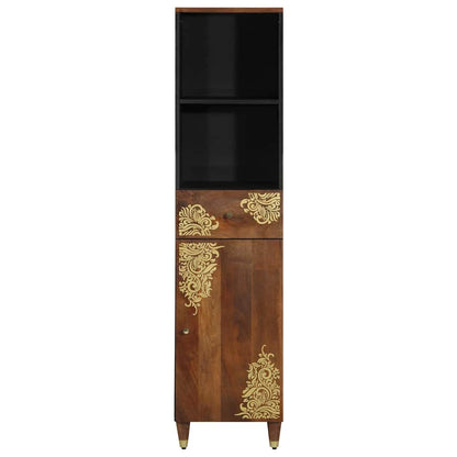 Sideboard Honigbraun 38 x 33,5 x 160 cm Massivholz Mango