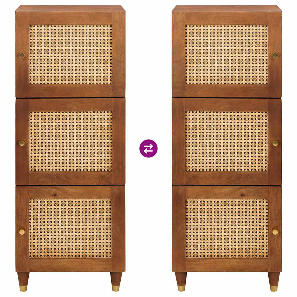 Hoher Schrank Braun 40 x 33,5 x 110 cm