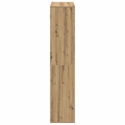 Raumteiler-Bücherregal Artisan-Eiche 69,5x29x137,5 cm