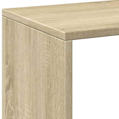 Raumteiler-Bücherregal Sonoma-Eiche 102x29x103,5 cm