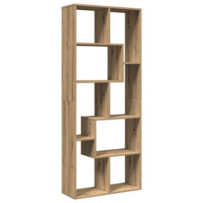 Raumteiler-Bücherregal Artisan-Eiche 67x25x161,5 cm