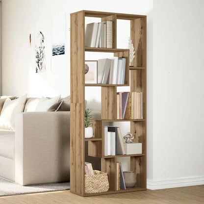Raumteiler-Bücherregal Artisan-Eiche 67x25x161,5 cm