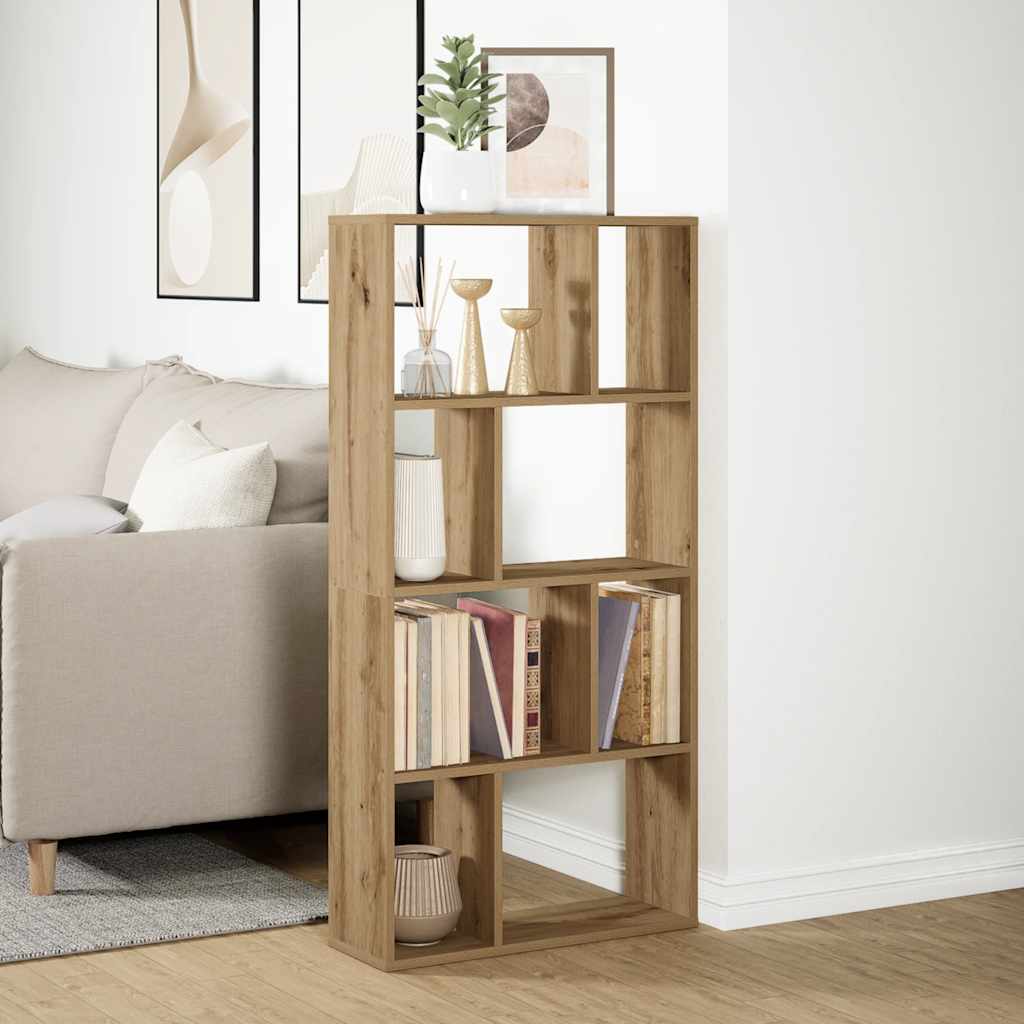 Bücherregal Artisan-Eiche 60x20x120 cm Holzwerkstoff