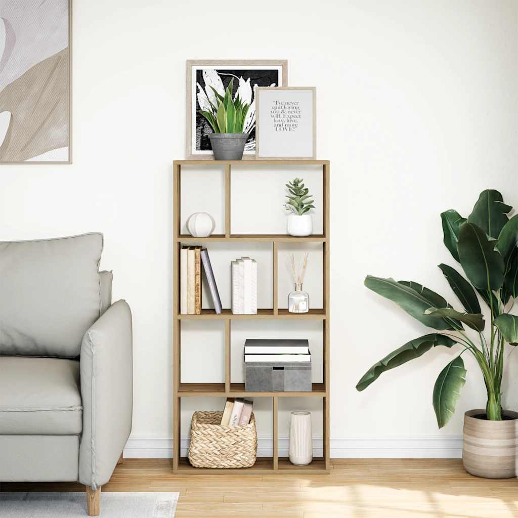 Bücherregal Artisan-Eiche 60x20x120 cm Holzwerkstoff