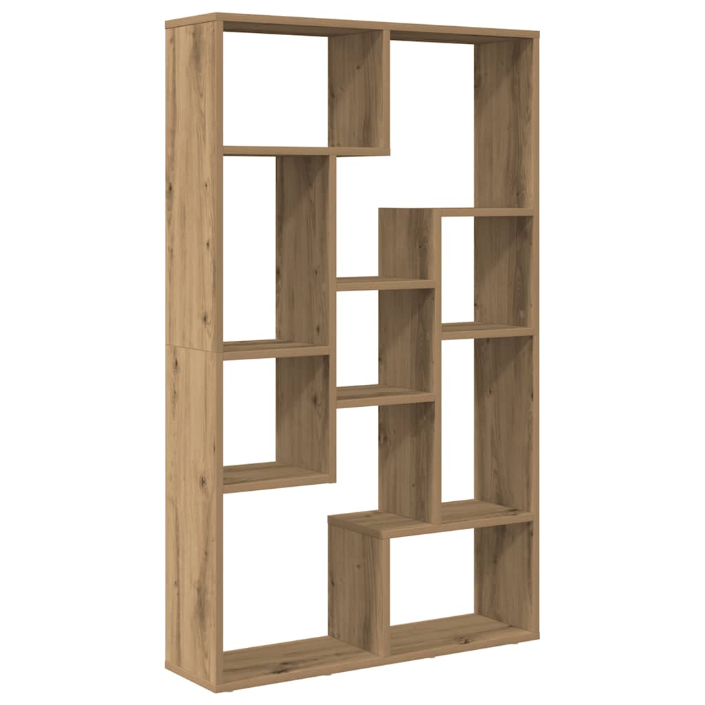 Bücherregal Artisan-Eiche 72x20x120 cm Holzwerkstoff