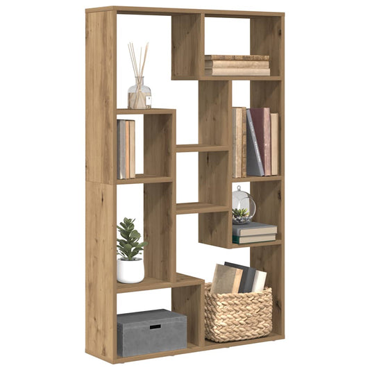 Bücherregal Artisan-Eiche 72x20x120 cm Holzwerkstoff