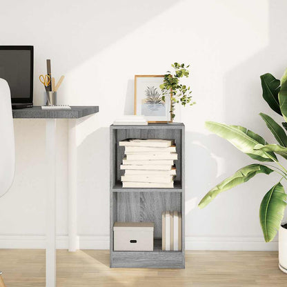 Bücherregal Grau Sonoma 40x24x76 cm Holzwerkstoff