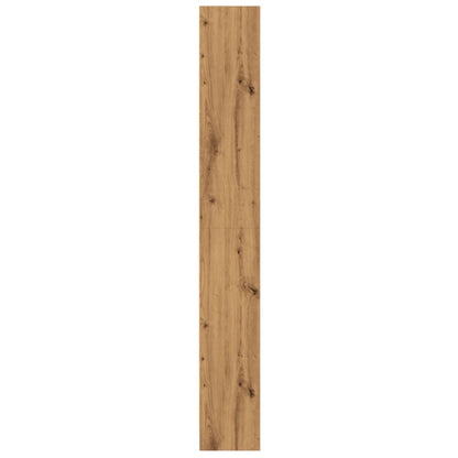 Bücherregal Artisian Oak 60 x 24 x 176 cm Holzwerkstoff
