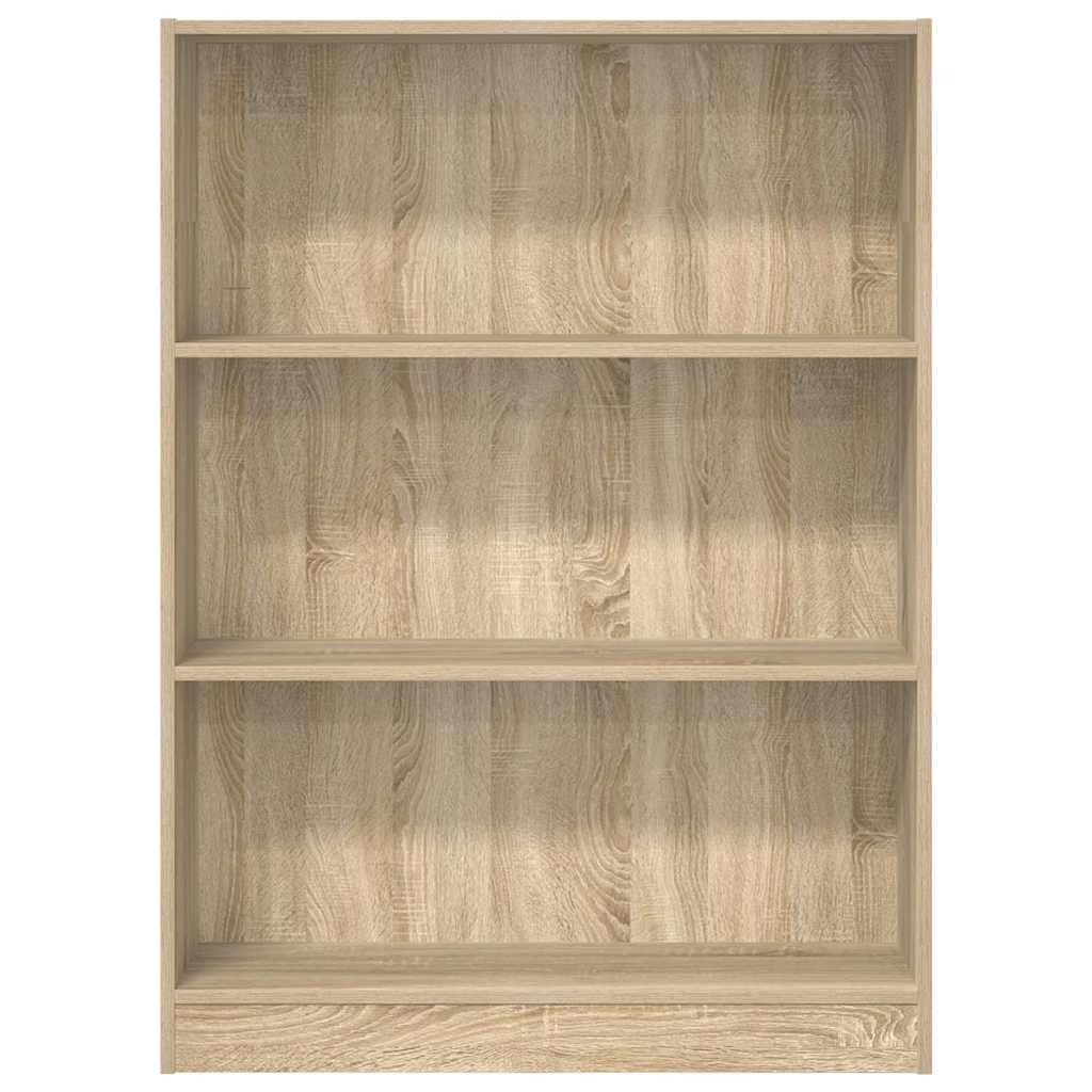 Bücherregal Sonoma-Eiche 80x24x109 cm Holzwerkstoff