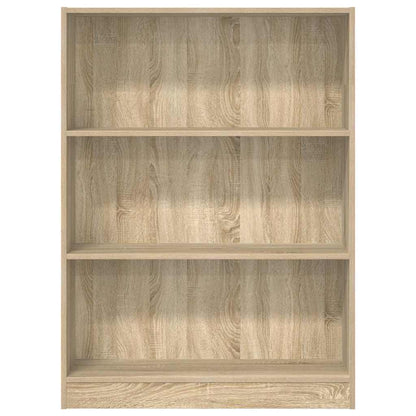 Bücherregal Sonoma-Eiche 80x24x109 cm Holzwerkstoff