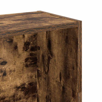 Bücherregal Räuchereiche 80x24x109 cm Holzwerkstoff