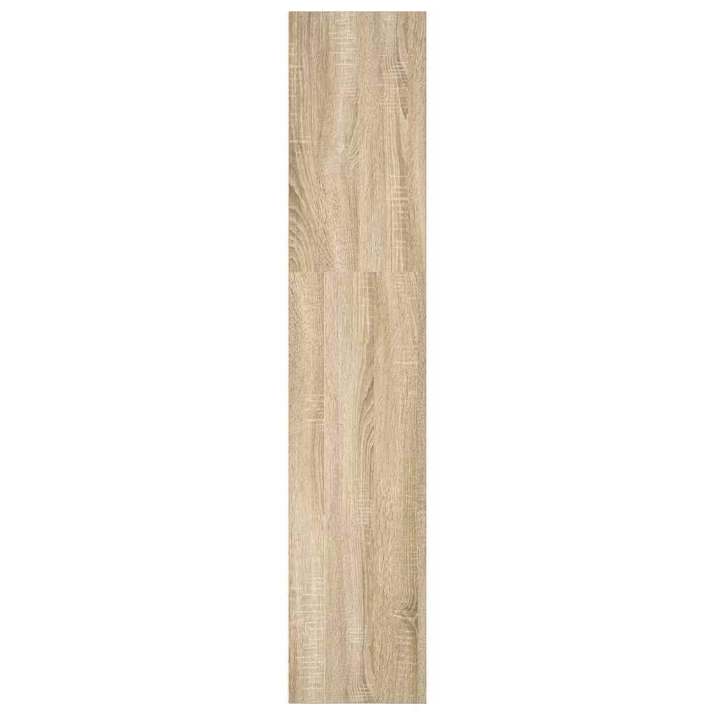 Bücherregal Sonoma-Eiche 40x30x152 cm Holzwerkstoff