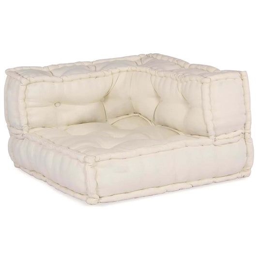 Modulares Sofa 3 pcs Creme 70 x 70 x 56 cm Stoff