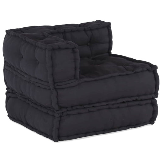 Modulares Sofa 2 pcs Anthrazit 70 x 70 x 56 cm Stoff