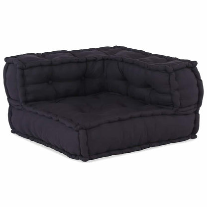 Modulares Sofa 3 pcs Anthrazit 70 x 70 x 56 cm Stoff