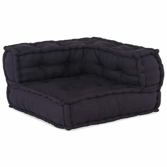 Modulares Sofa 4 pcs Anthrazit 70 x 70 x 56 cm Stoff