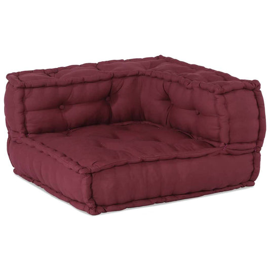 Modulares Sofa 3 pcs Kastanienbraun 70 x 70 x 56 cm Stoff
