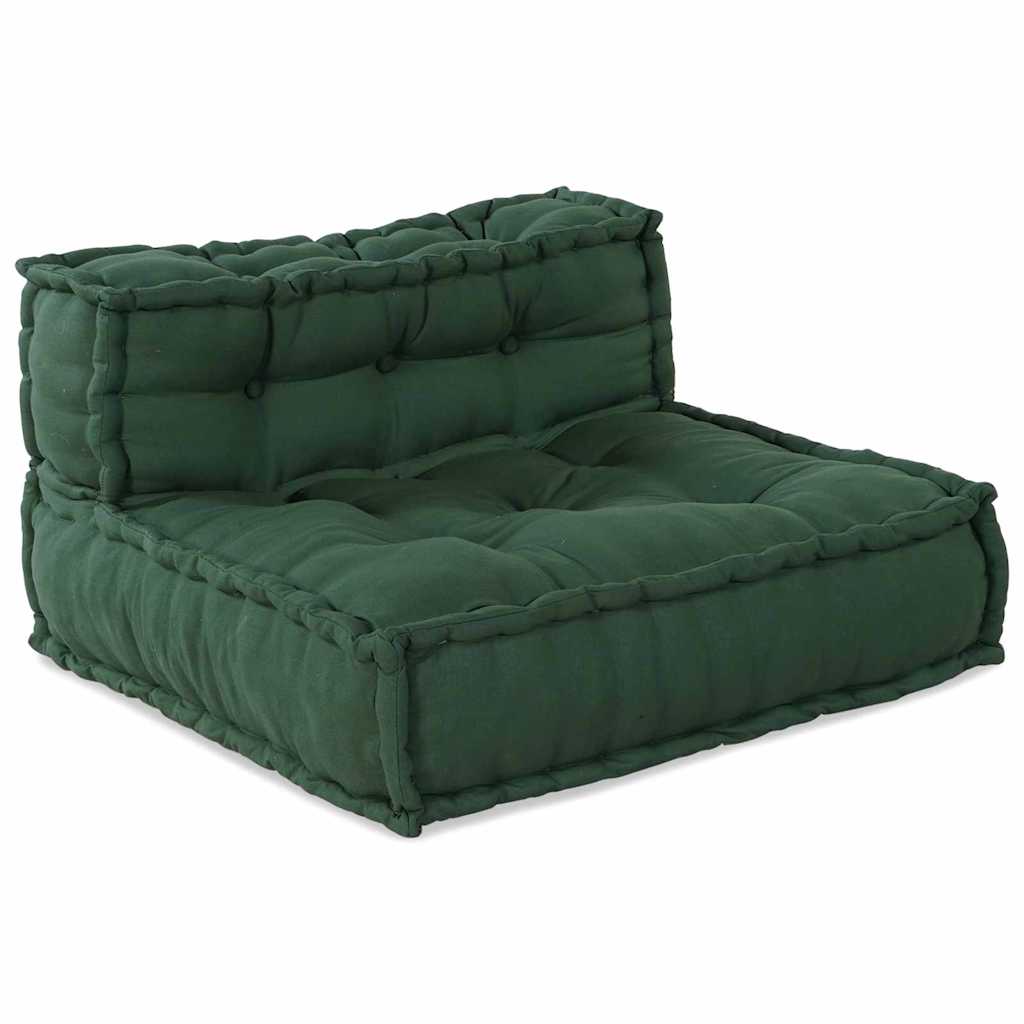 Modulares Sofa 4 pcs Grün 70 x 70 x 56 cm Stoff