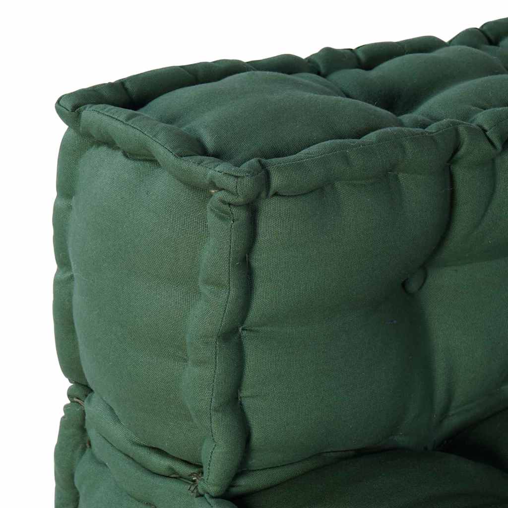 Modulares Sofa 4 pcs Grün 70 x 70 x 56 cm Stoff