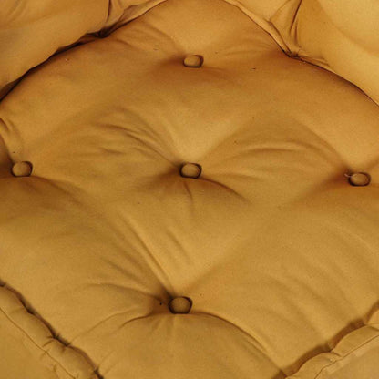 Modulares Sofa 2 pcs Gelb 70 x 70 x 56 cm Stoff