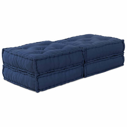 Modulares Sofa 2 pcs Indigo 70 x 70 x 36 cm Stoff
