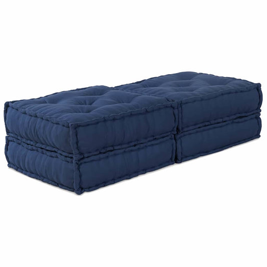 Modulares Sofa 2 pcs Indigo 70 x 70 x 36 cm Stoff