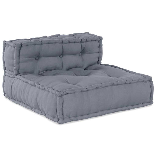 Modulares Sofa 4 pcs Grau 70 x 70 x 56 cm Stoff
