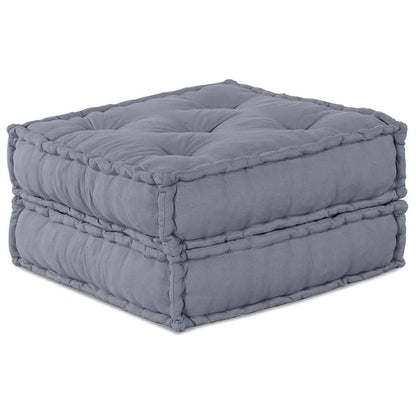 Modulares Sofa 2 pcs Grau 70 x 70 x 36 cm Stoff