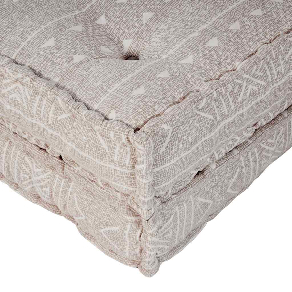 Modulares Sofa 2 pcs Hellbraun 70 x 70 x 36 cm Stoff