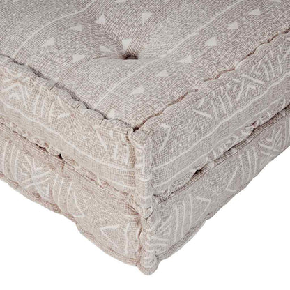 Modulares Sofa 2 pcs Hellbraun 70 x 70 x 36 cm Stoff