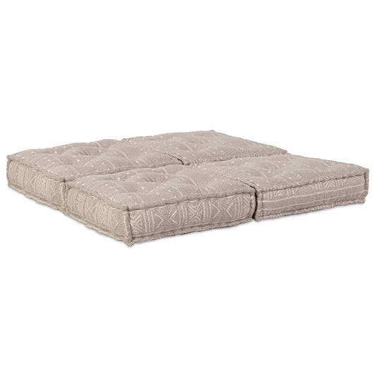 Modulares Sofa 2 pcs Hellbraun 70 x 70 x 36 cm Stoff