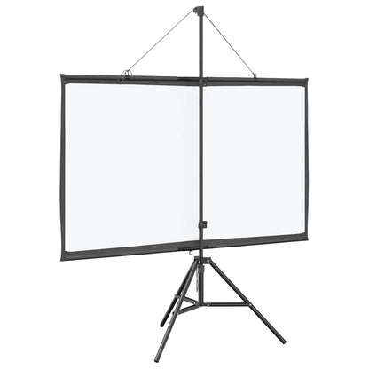Beamer Leinwand mit Stativ 72 Zoll 16:9