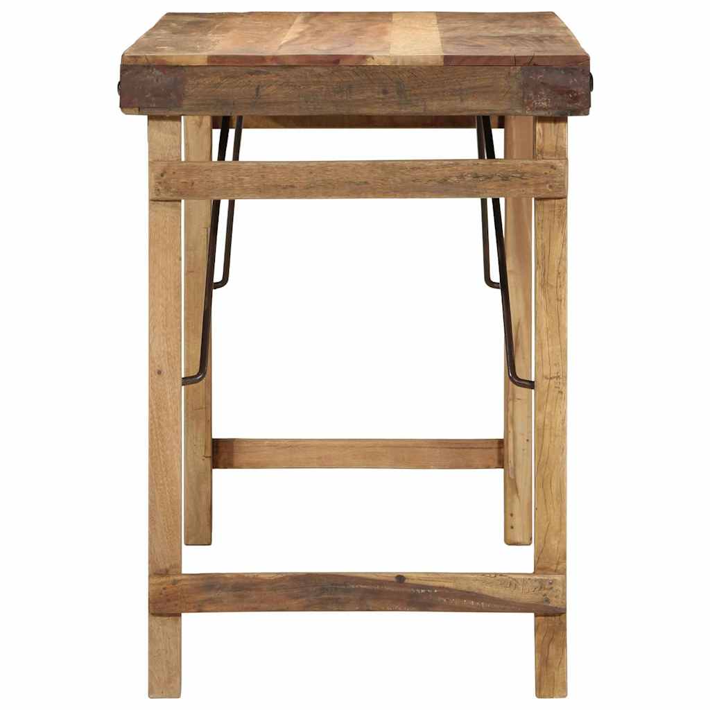 Esstisch Braun 110 x 55 x 76 cm recyceltes Massivholz