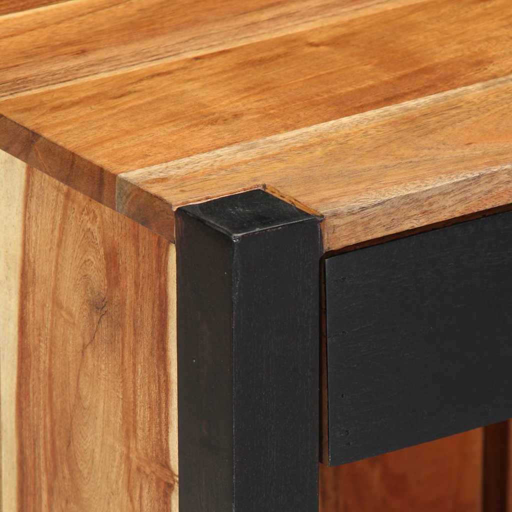 Nachttisch Braun 40 x 35 x 50 cm Akazie Massivholz