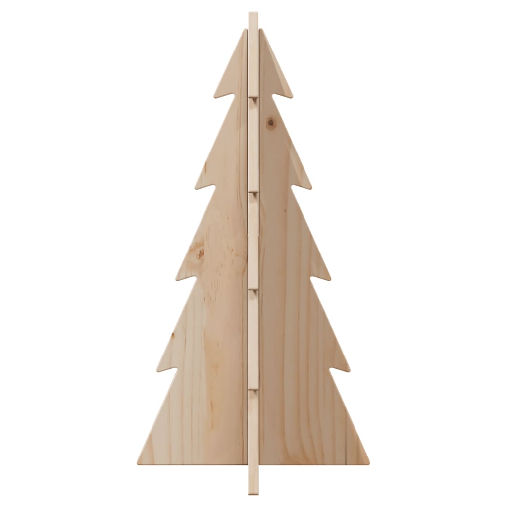 Weihnachtsbaum Holz zum Schmücken 59,5 cm Massivholz Kiefer