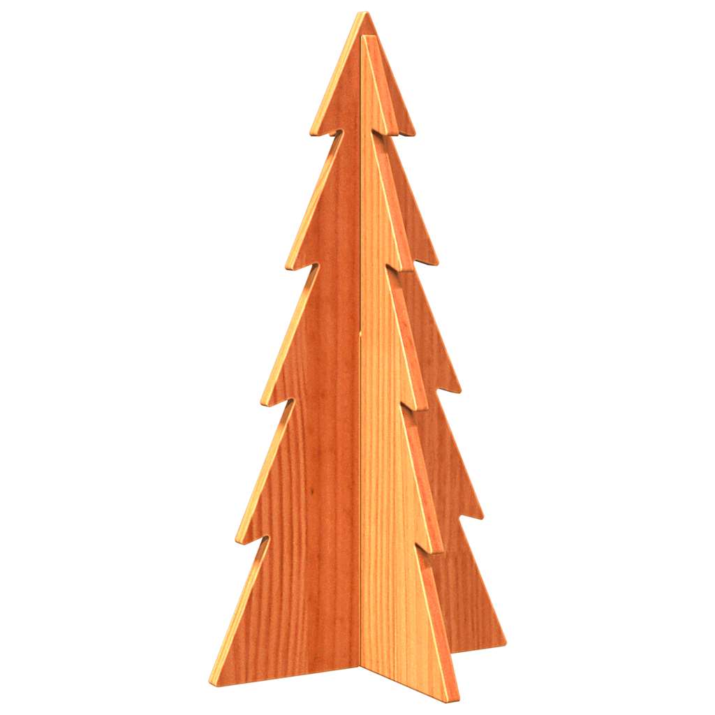 Weihnachtsbaum Holz zum Schmücken 59,5 cm Massivholz Kiefer