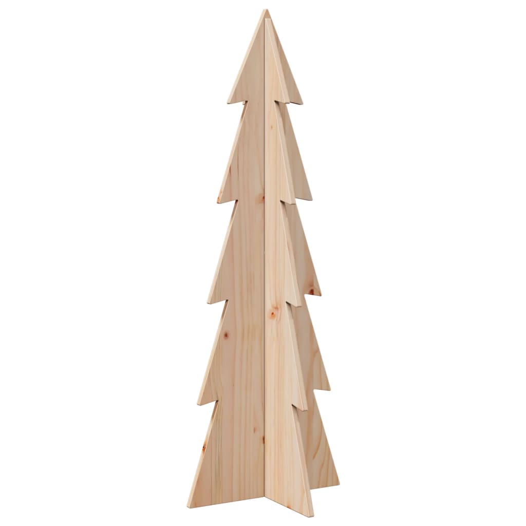 Weihnachtsbaum zum Schmücken 112 cm Massivholz Kiefer