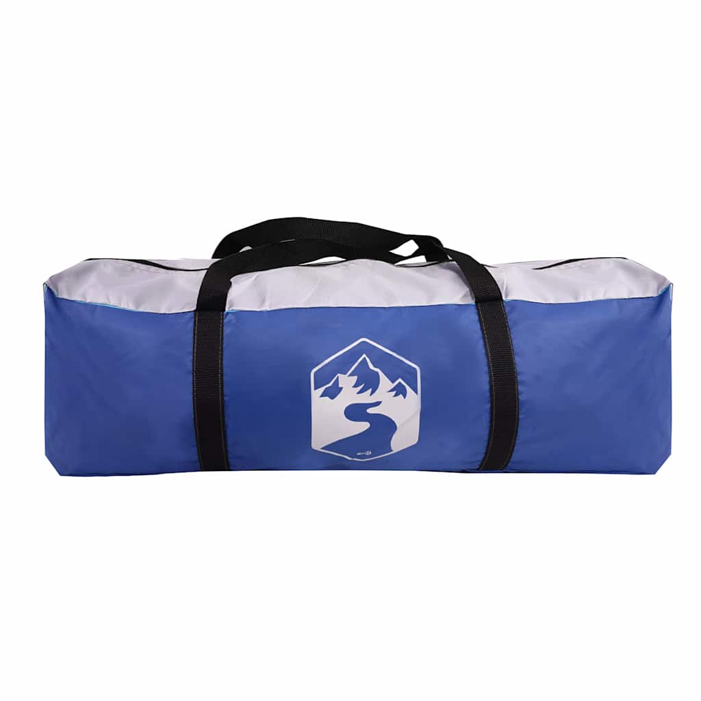 Poolzelt mit Dach Azurblau 366 x 305 x 231 cm Polyester
